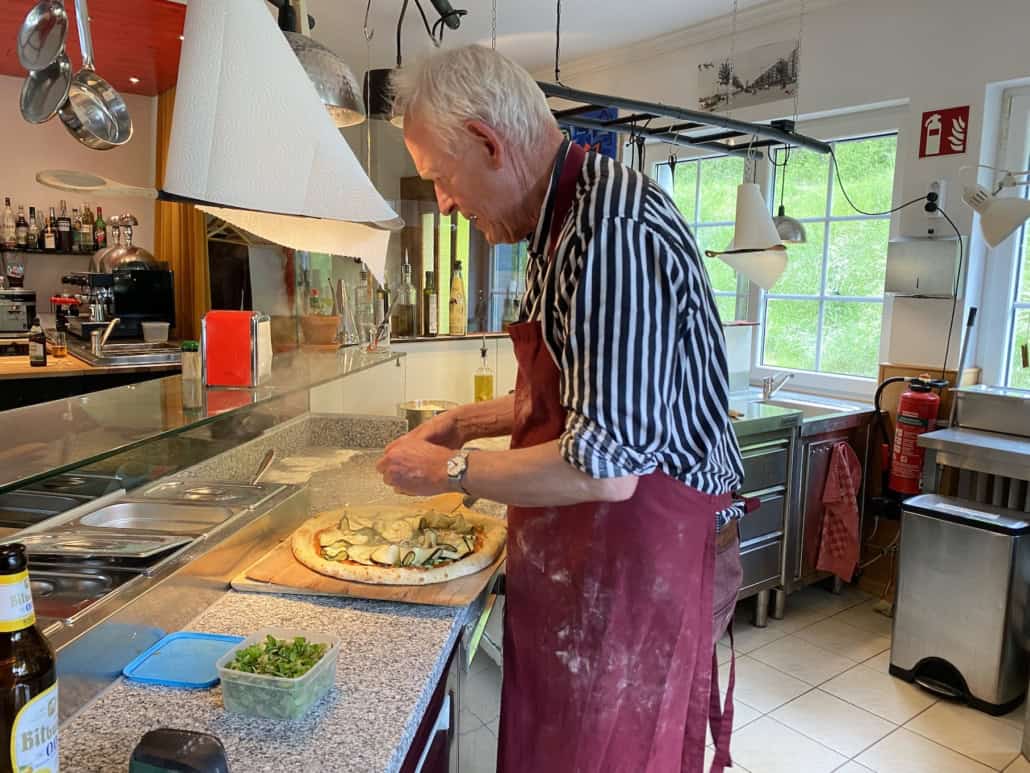 Italienische Pizza vom Holländer in der Eifel